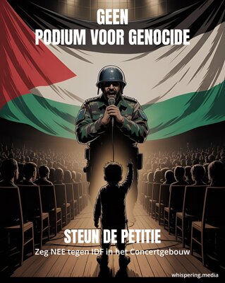 Geen podium voor genocide!